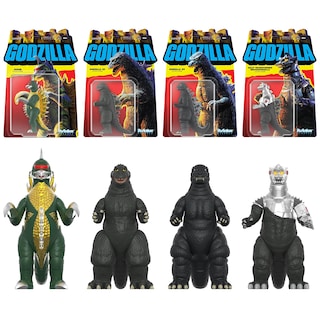 Foto 1 | Figura De Acción Super7 Toho Godzilla Gigan, Godzilla '62, Godzilla '84, Mechagodzilla 3.75 - Venta Internacional.