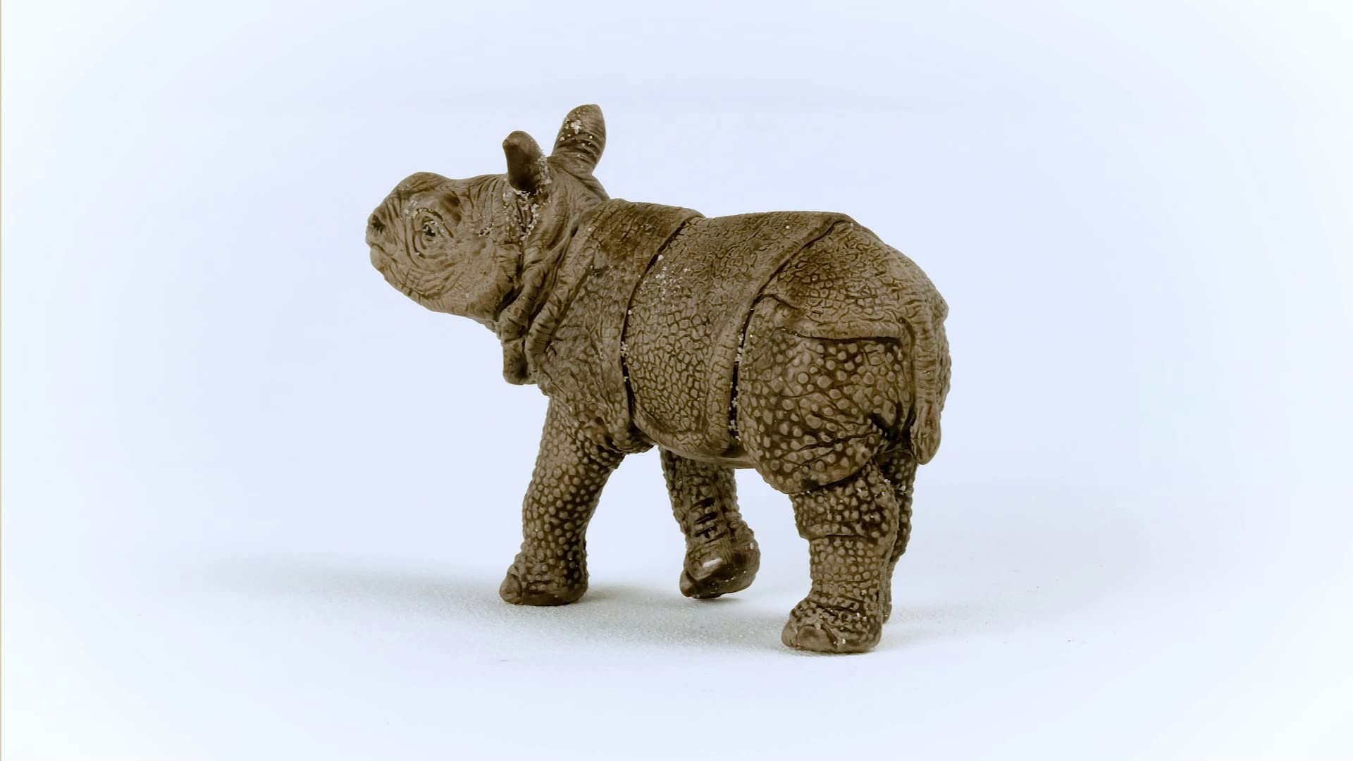 Foto 5 pulgar | Figura Schleich Wild Life Realistic Baby Indian Rinoceronte - Venta Internacional.