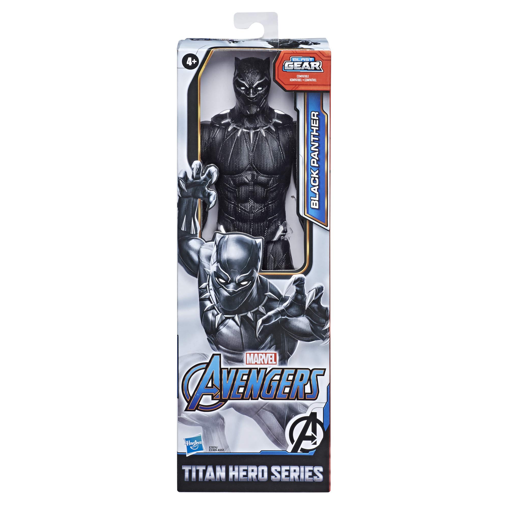 Foto 3 pulgar | Figura De Acción Marvel Avengers Titan Hero Black Panther 30 Cm - Venta Internacional.