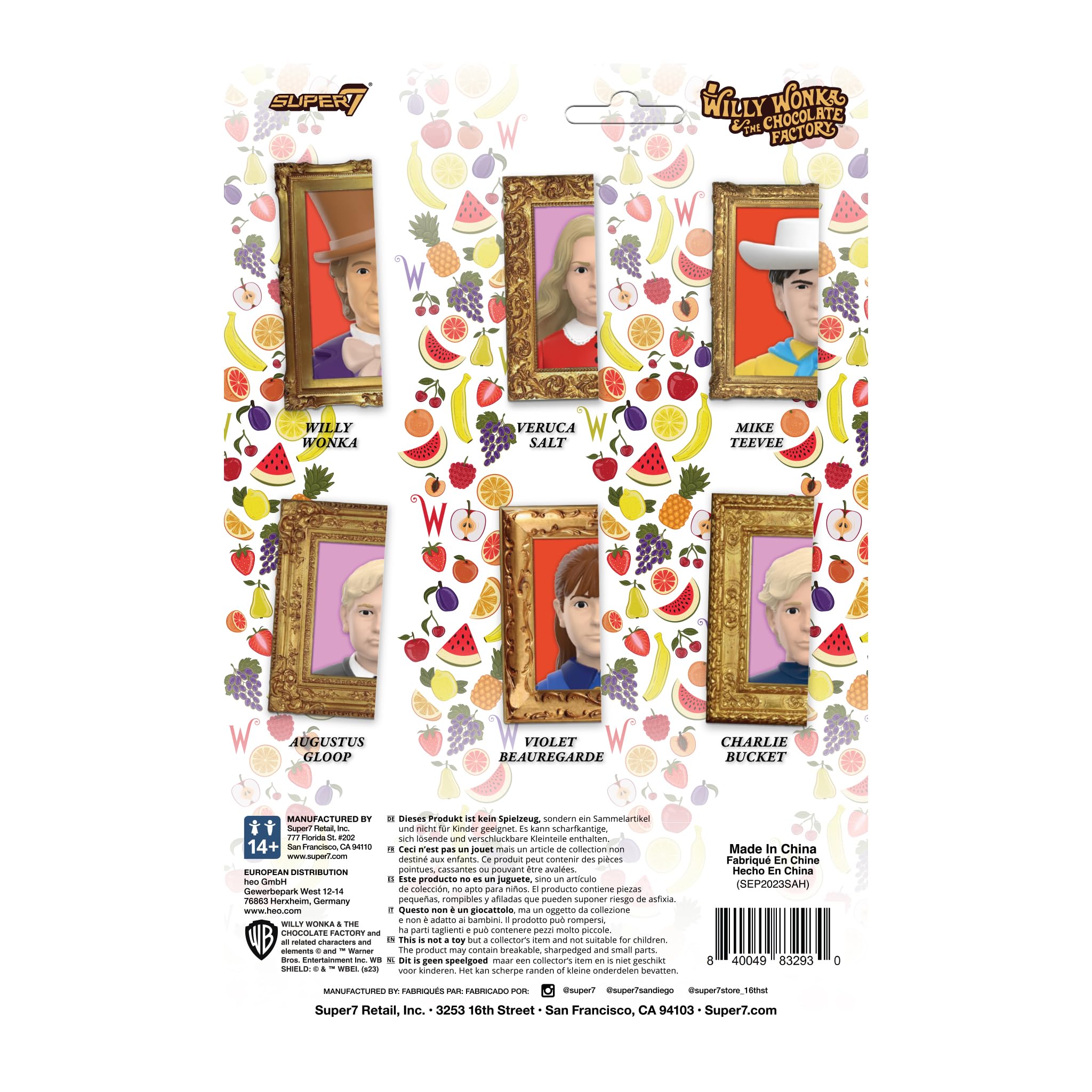Foto 4 pulgar | Figura De Acción Super7 Willy Wonka Y La Fábrica De Chocolate Veruca Salt - Venta Internacional.