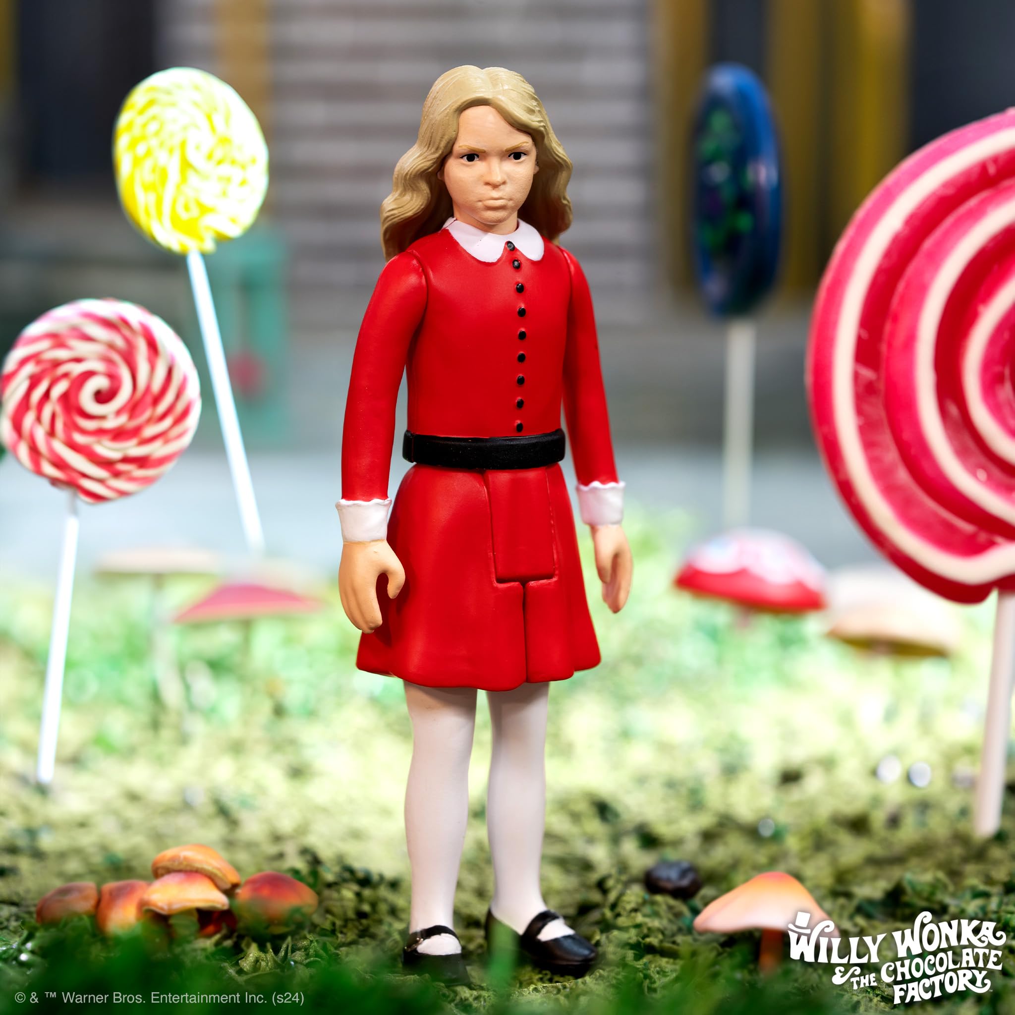 Foto 5 pulgar | Figura De Acción Super7 Willy Wonka Y La Fábrica De Chocolate Veruca Salt - Venta Internacional.