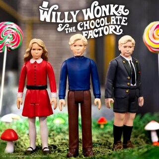 Foto 5 | Figura De Acción Super7 Willy Wonka Y La Fábrica De Chocolate Veruca Salt - Venta Internacional.