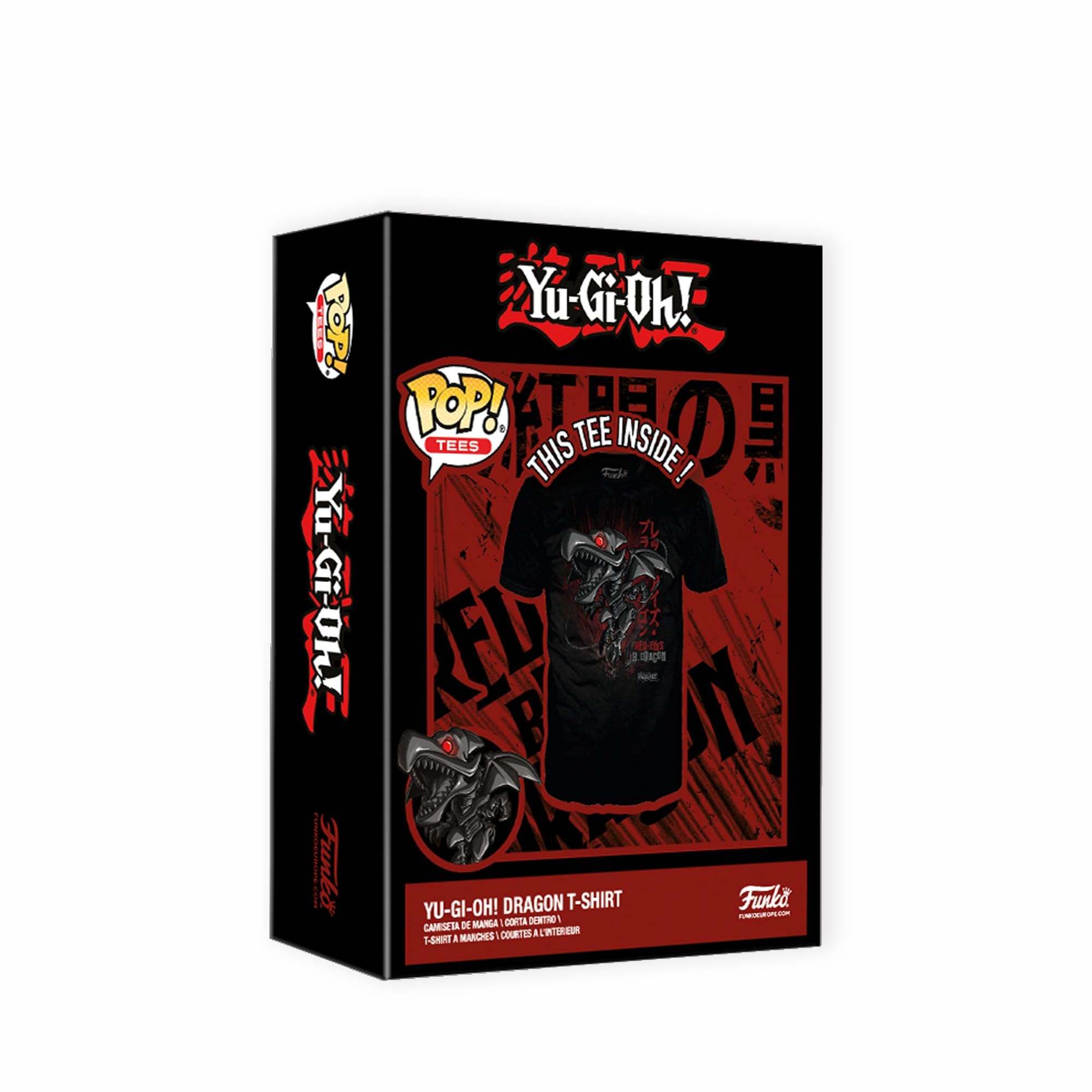 Foto 3 pulgar | Camiseta Funko Pop! ¡yu-gi-oh! Ojos Rojos B. Dragón Talla L - Venta Internacional.