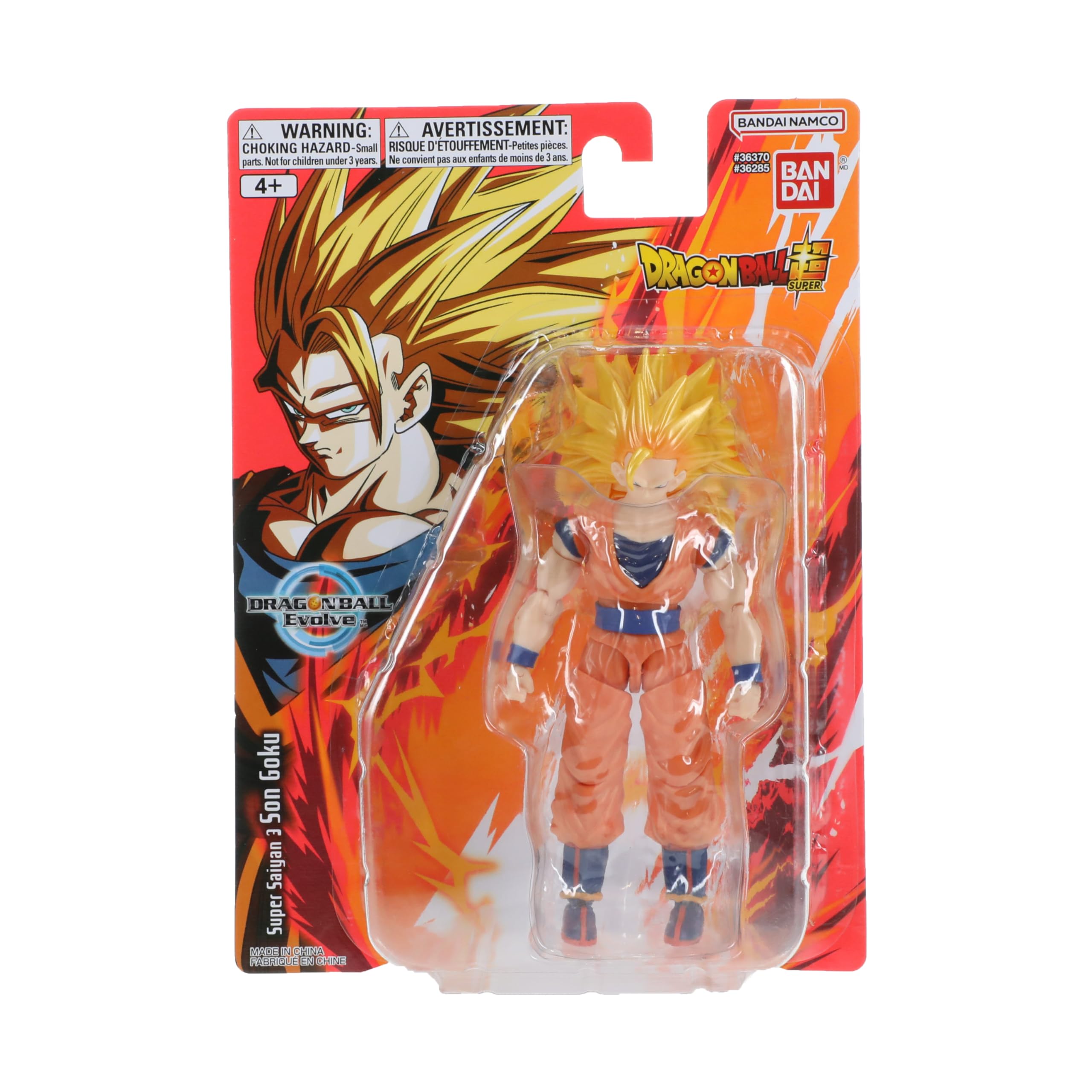 Foto 4 pulgar | Figura De Acción Bandai Dragon Ball Super Evolve Super Saiyan 3 Son Goku 12 Cm - Venta Internacional.