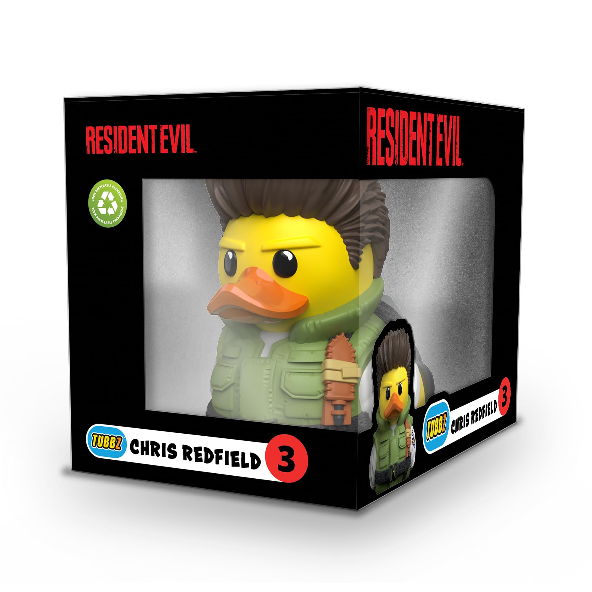 Foto 2 | Figura Coleccionable De Vinilo Con Forma De Pato De Goma Tubbz Chris Redfield - Venta Internacional.