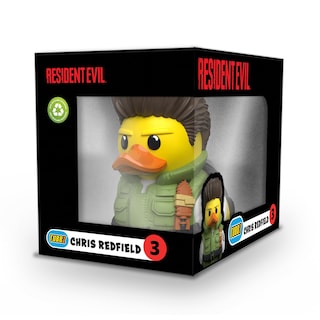 Foto 2 | Figura Coleccionable De Vinilo Con Forma De Pato De Goma Tubbz Chris Redfield - Venta Internacional.