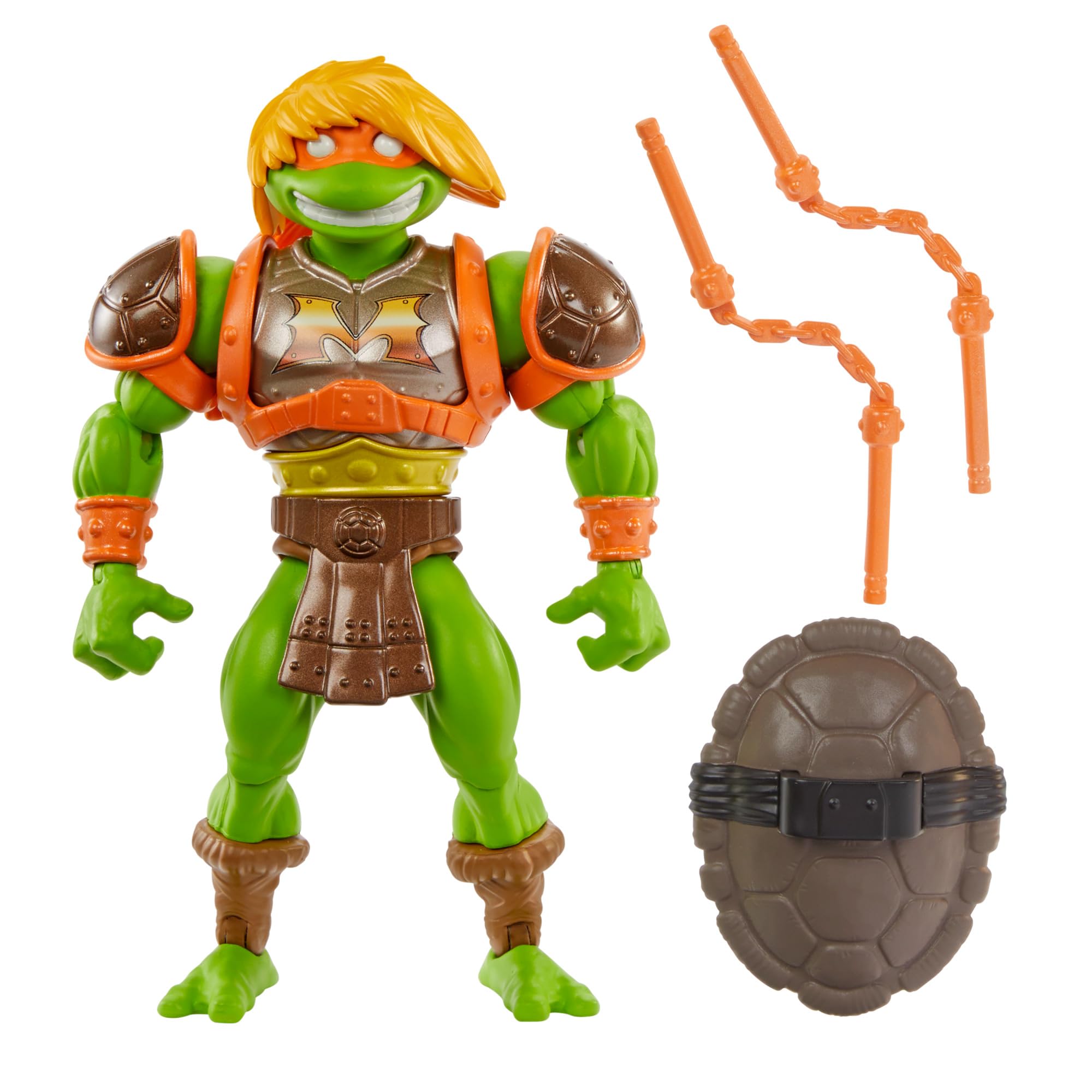 Foto 2 pulgar | Figura De Acción Masters Of The Universe Michelangelo 14 Cm - Venta Internacional.