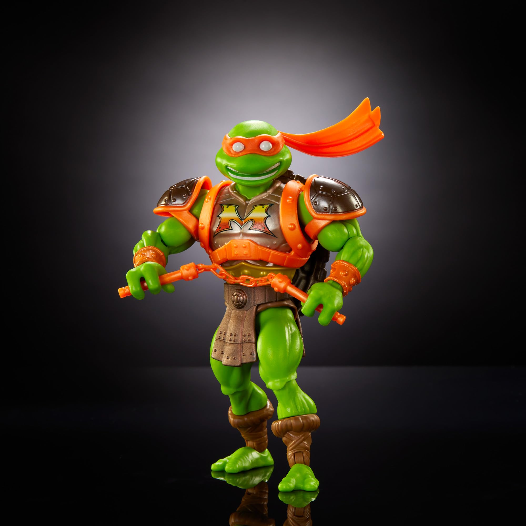 Foto 6 pulgar | Figura De Acción Masters Of The Universe Michelangelo 14 Cm - Venta Internacional.