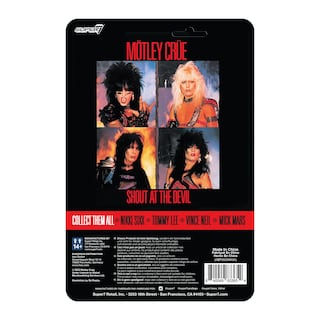 Foto 3 | Figura De Acción Super7 Motley Crue Vince Neil 3.75 Con Accesorio - Venta Internacional.