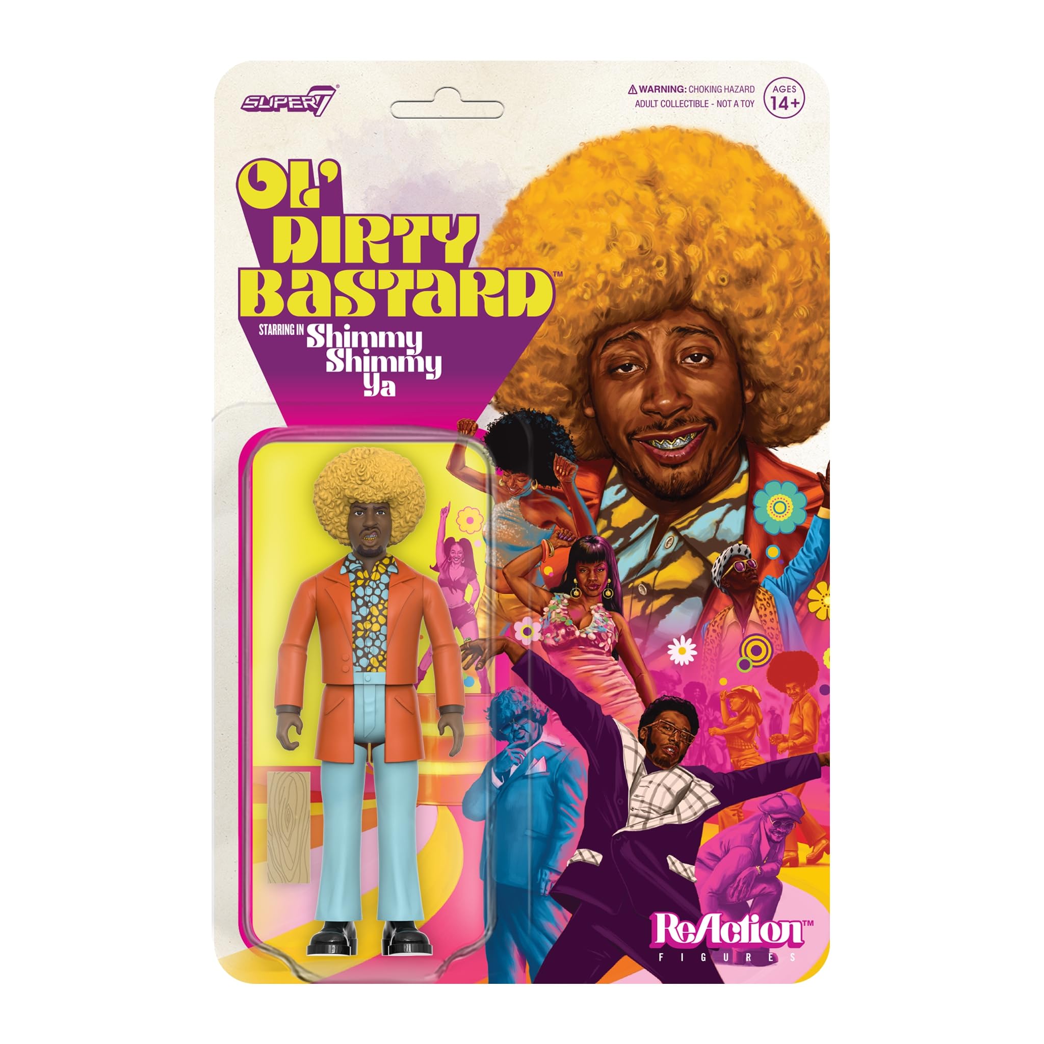 Foto 2 pulgar | Figura De Acción Super7 Odb Shimmy Shimmy Ya De 9,5 Cm Con Accesorio - Venta Internacional.