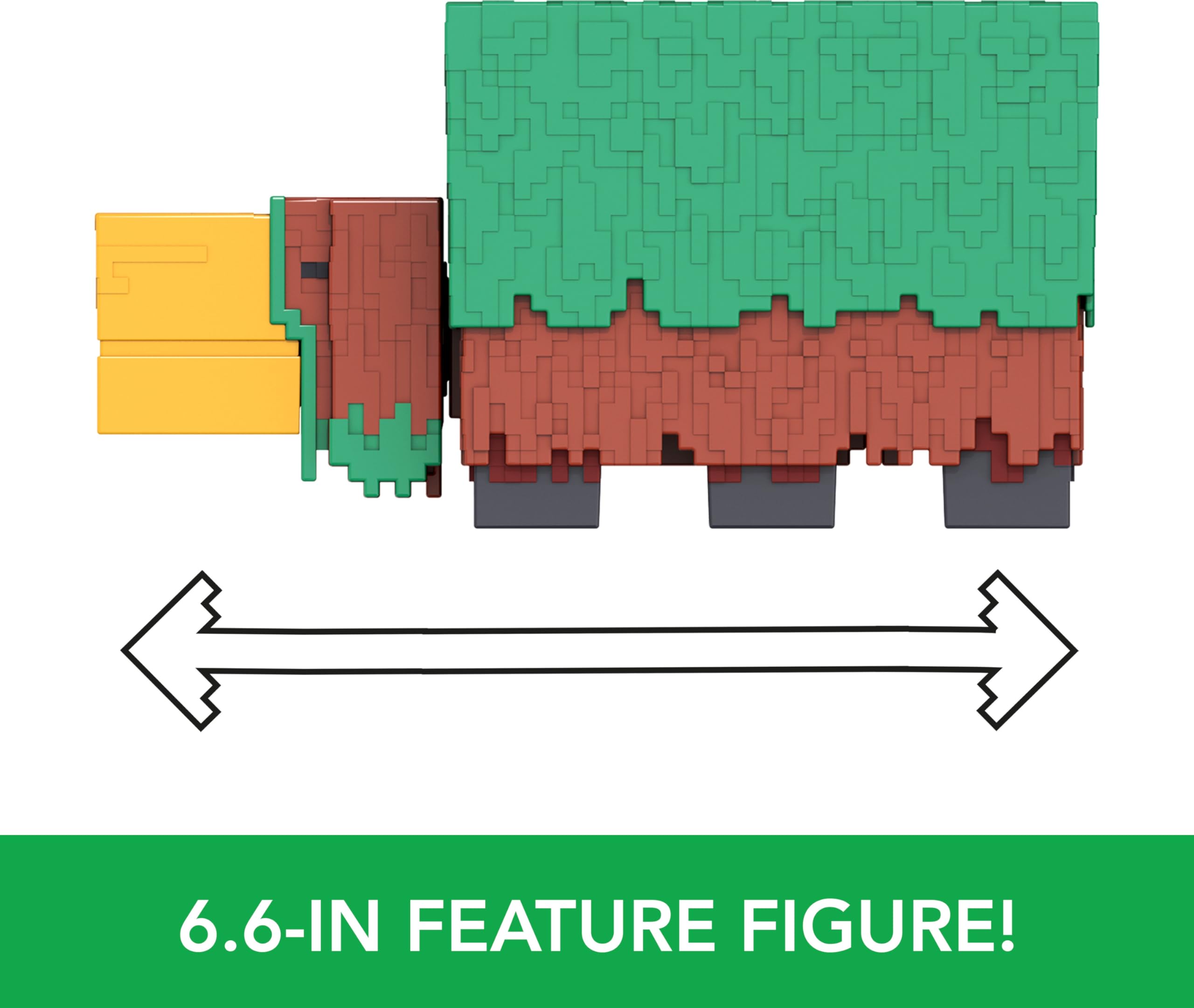 Foto 3 | Figura De Acción Mattel Minecraft Sniffer Con Sonidos Del Juego, 8 Cm - Venta Internacional.