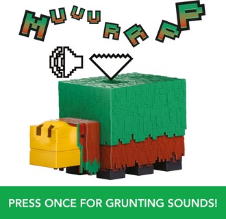Foto 4 | Figura De Acción Mattel Minecraft Sniffer Con Sonidos Del Juego, 8 Cm - Venta Internacional.