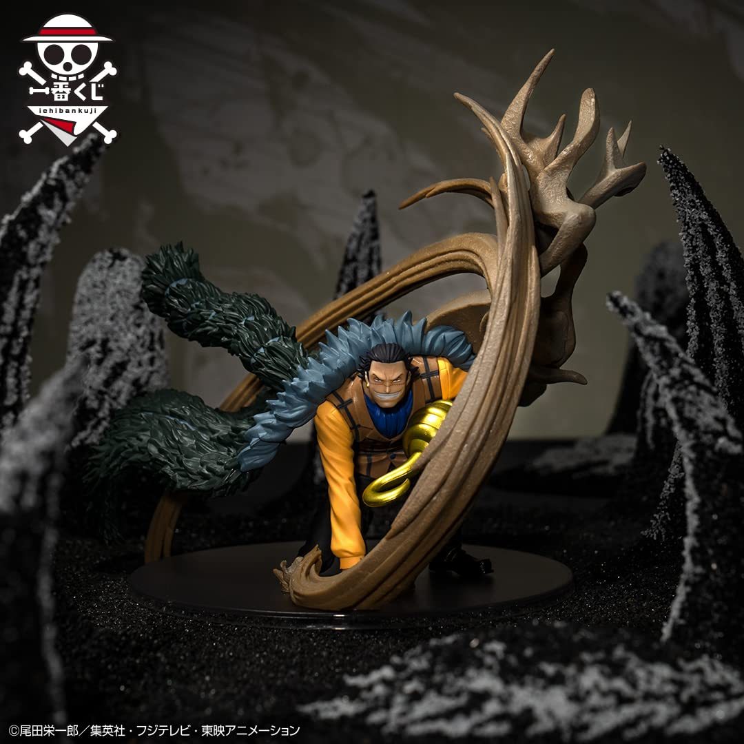 Foto 5 | Figura Bandai Ichibansho De Una Sola Pieza, Cocodrilo Duel Memories - Venta Internacional.