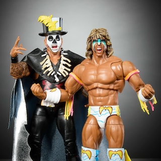 Foto 3 | Figura De Acción Mattel Wwe Ultimate Edition Ultimate Warrior Vs Papa Shango, Paquete De 2 - Venta Internacional.