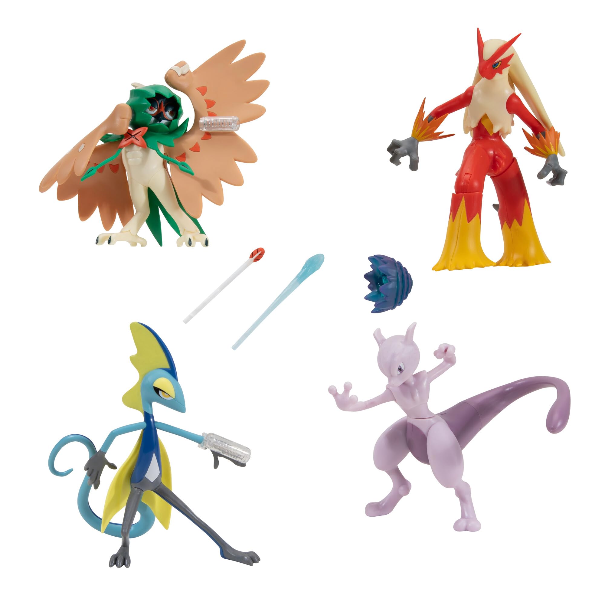 Foto 1 | Set De Figuras Pokémon Battle Feature Con 4 Figuras De 11 Cm - Venta Internacional.