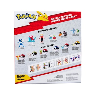 Foto 4 | Set De Figuras Pokémon Battle Feature Con 4 Figuras De 11 Cm - Venta Internacional.