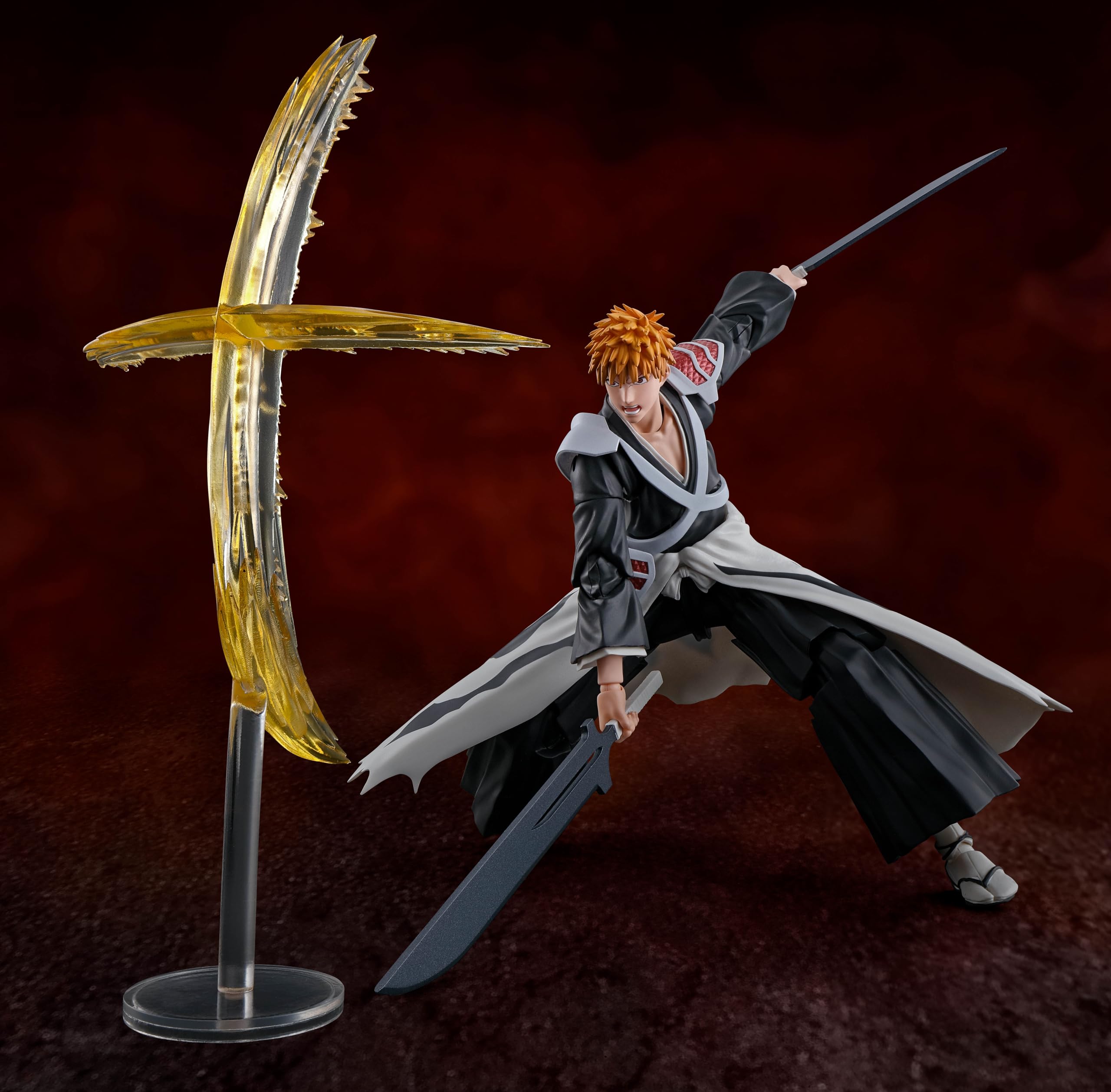 Foto 6 pulgar | Figura De Acción Tamashii Nations Bleach Ichigo Kurosaki - Venta Internacional.