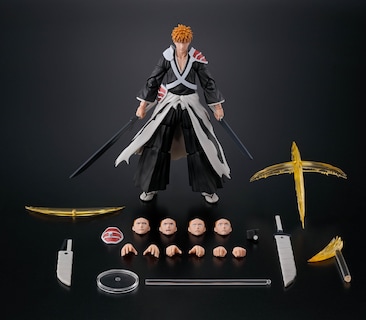 Foto 7 | Figura De Acción Tamashii Nations Bleach Ichigo Kurosaki - Venta Internacional.