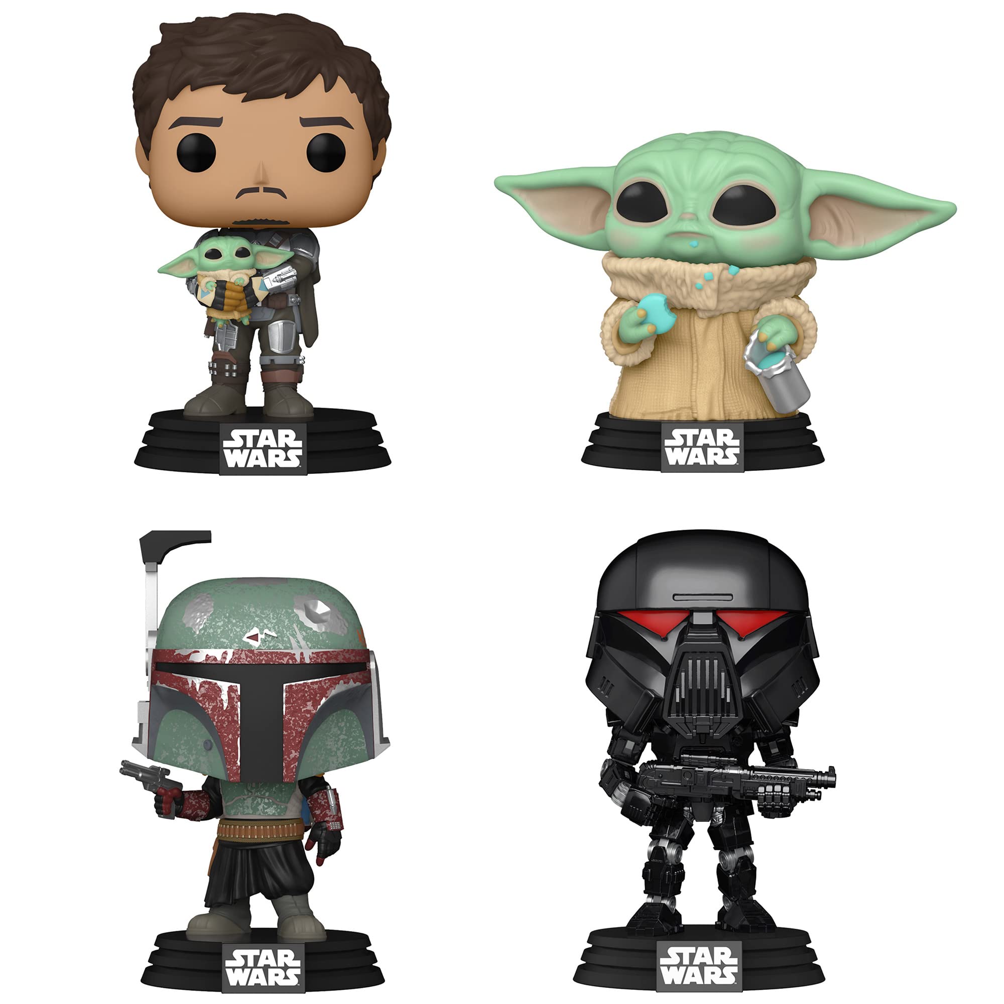Foto 2 pulgar | Figura De Acción Funko Pop Star Wars Mandalorian Set 3 Boba Fett - Venta Internacional.