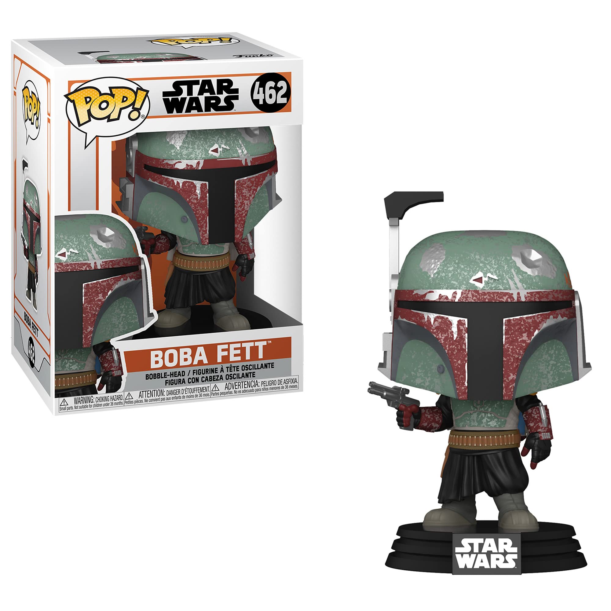 Foto 6 pulgar | Figura De Acción Funko Pop Star Wars Mandalorian Set 3 Boba Fett - Venta Internacional.