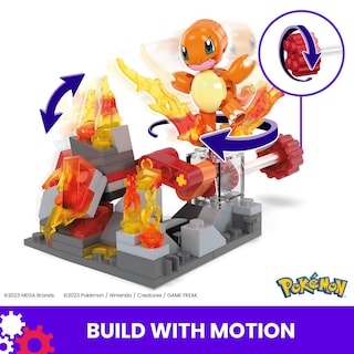 Foto 3 | Set De Juguetes De Construcción Mega Pokémon Charmander Fire-type Con 81 Piezas - Venta Internacional.