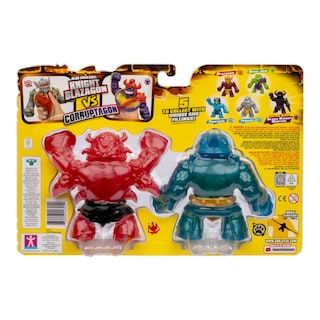 Foto 6 | Figuras De Acción Heroes Of Goo Jit Zu Stretch Strikers, Paquete De 2 - Venta Internacional.
