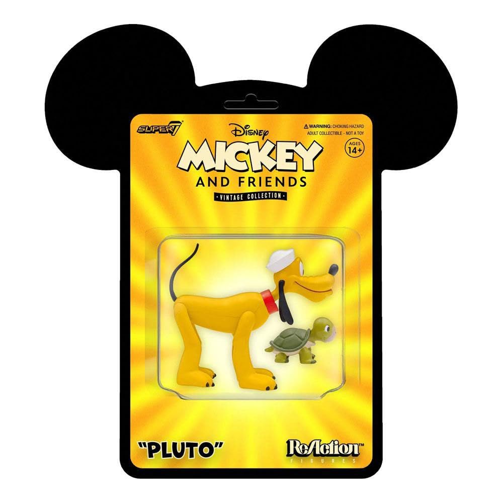 Foto 4 pulgar | Figura De Acción Super7 Disney Mickey Y Sus Amigos Pluto 3.75 Pulgadas - Venta Internacional.