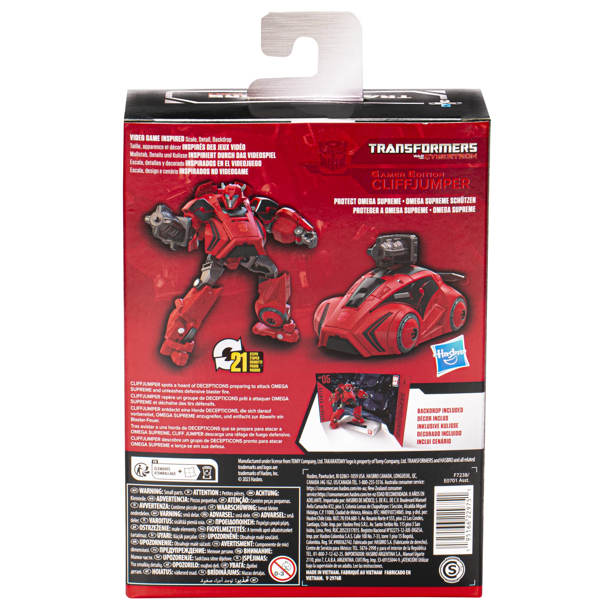 Foto 6 pulgar | Figura De Acción Transformers Studio Series Cliffjumper 11 Cm - Venta Internacional.