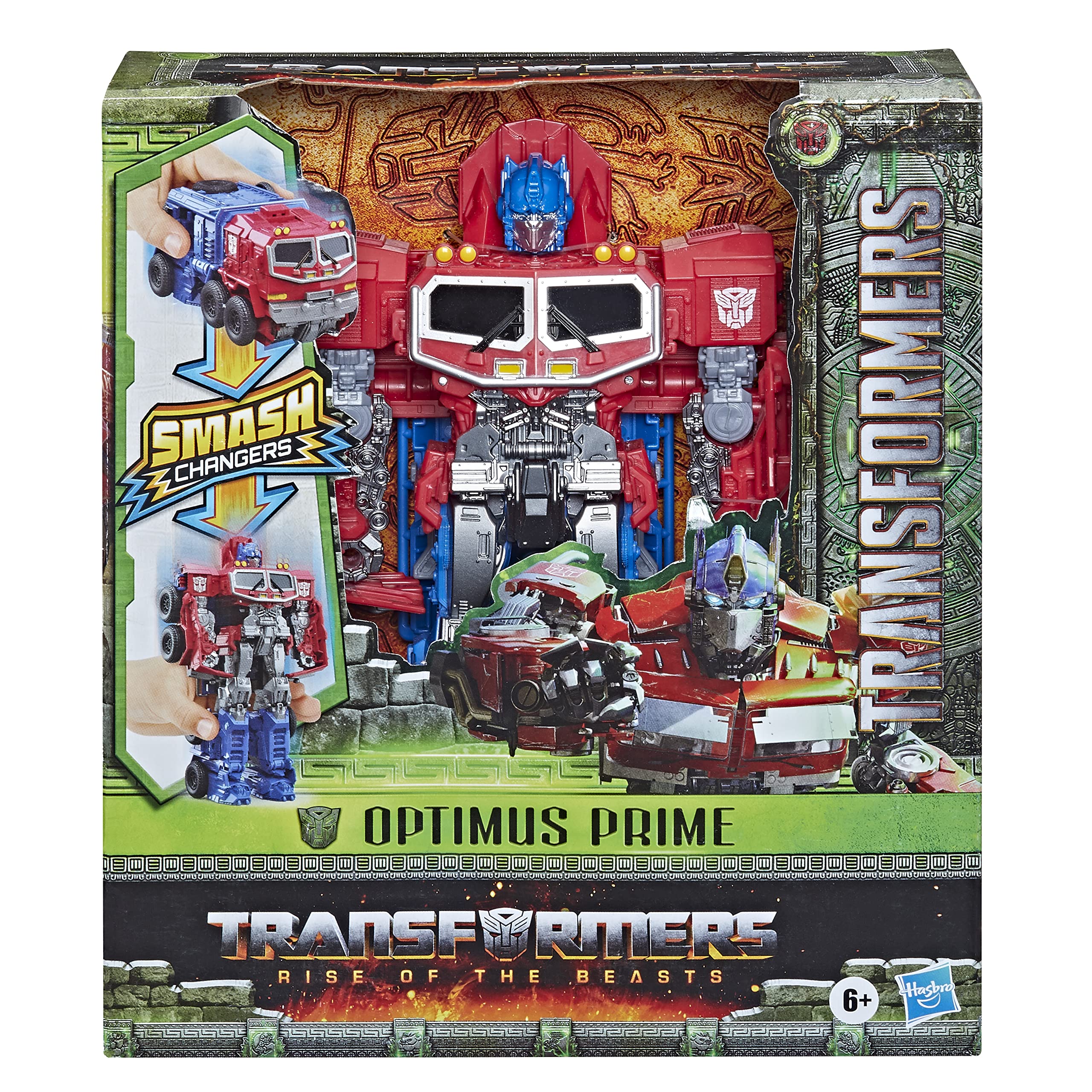 Foto 3 pulgar | Figura De Acción Transformers Smash Changer Optimus Prime - Venta Internacional.