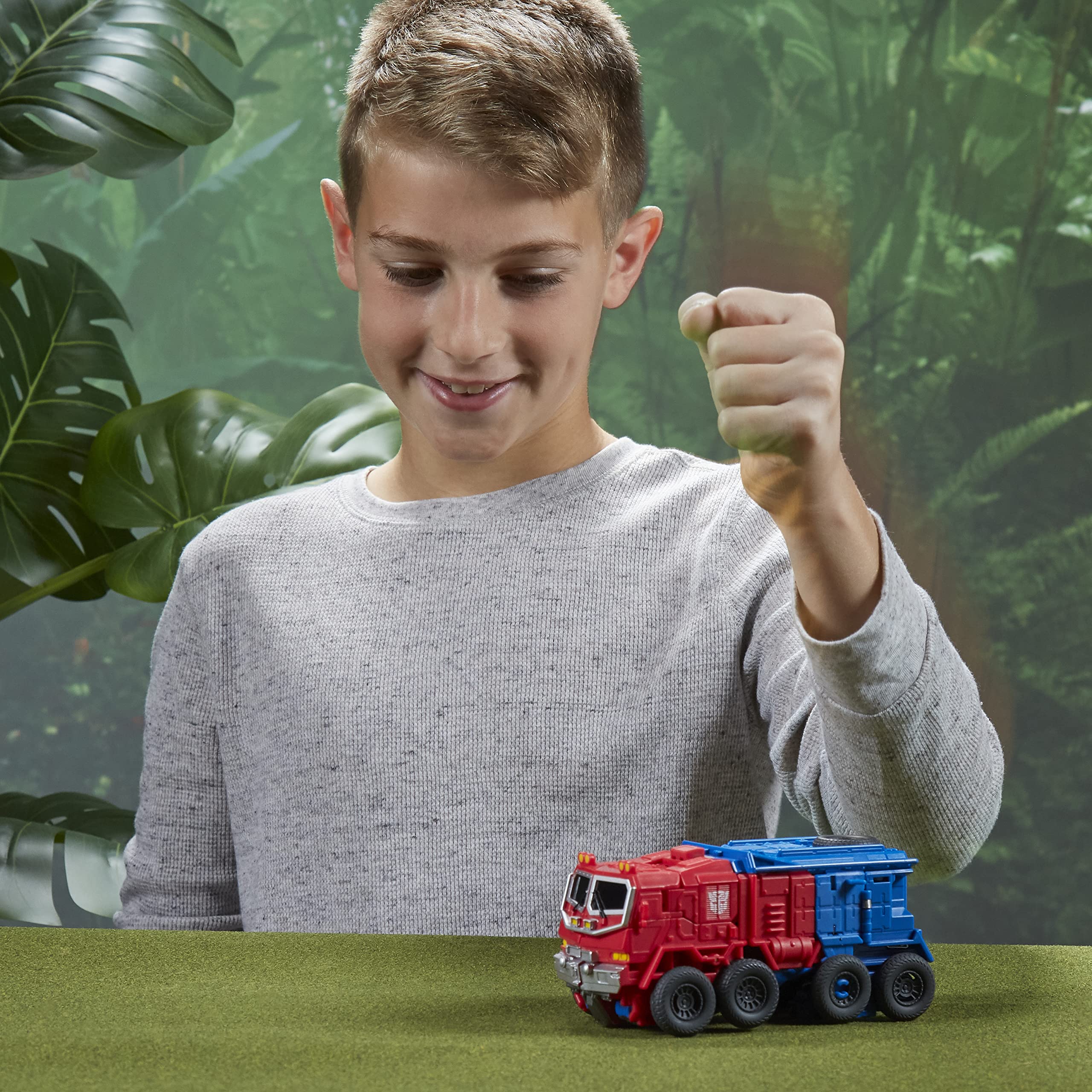 Foto 6 | Figura De Acción Transformers Smash Changer Optimus Prime - Venta Internacional.