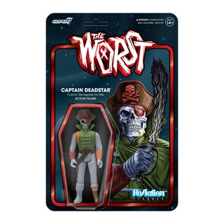 Foto 1 | Figura De Acción Super7 La Peor Reacción Del Capitán Deadstar - Venta Internacional.