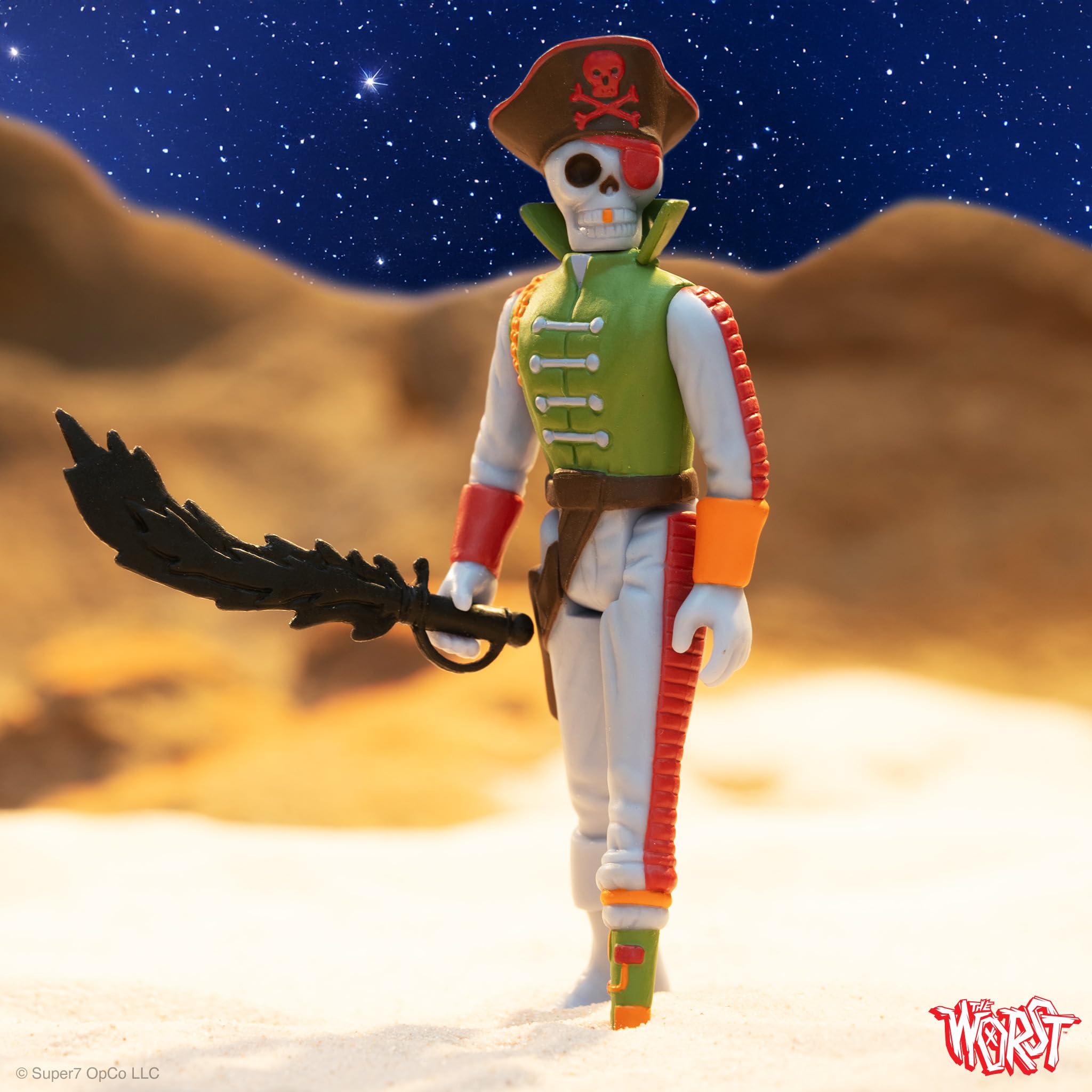 Foto 5 pulgar | Figura De Acción Super7 La Peor Reacción Del Capitán Deadstar - Venta Internacional.