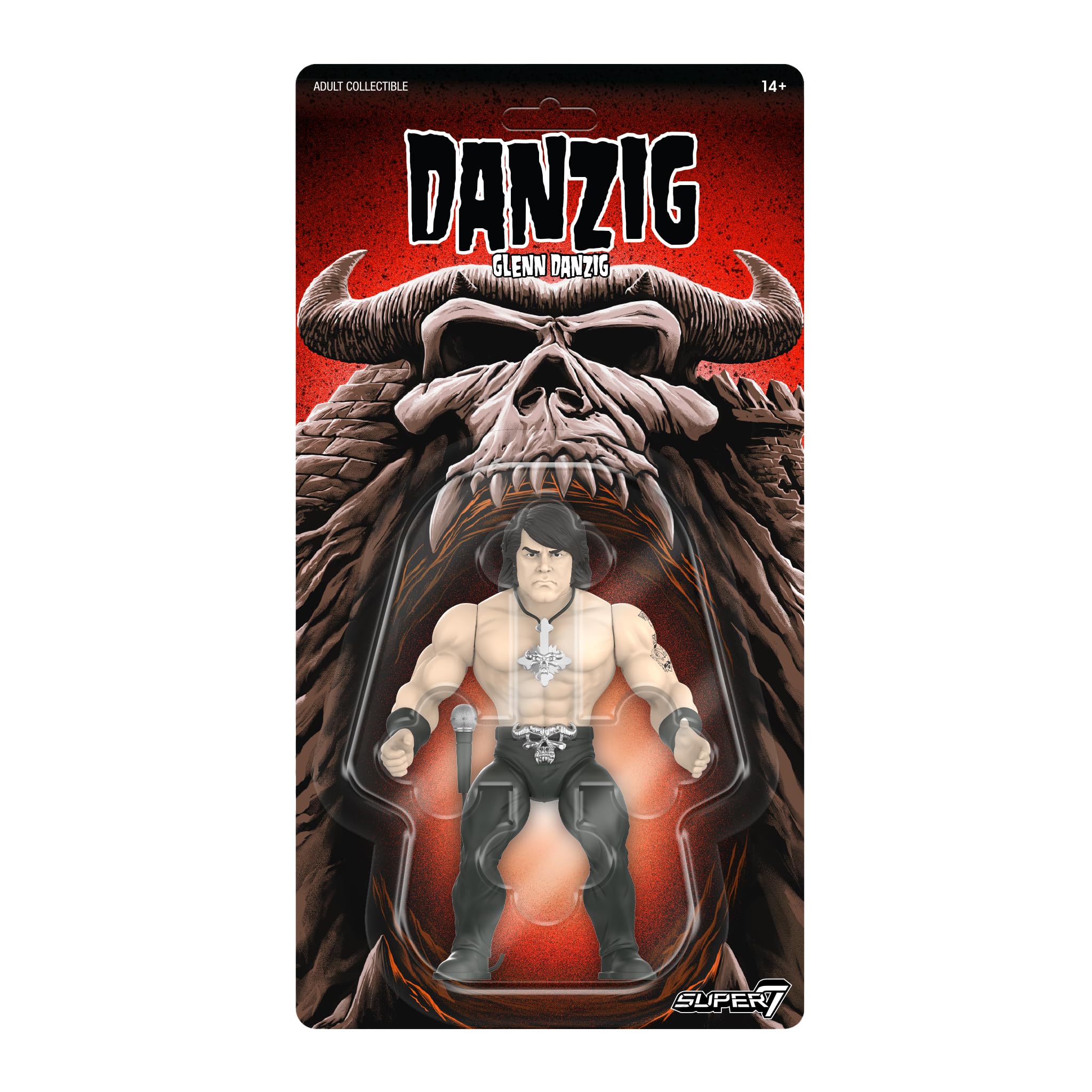 Figura De Acción Super7 Danzig Vintage Wave 01 14 Cm - Venta Internacional.
