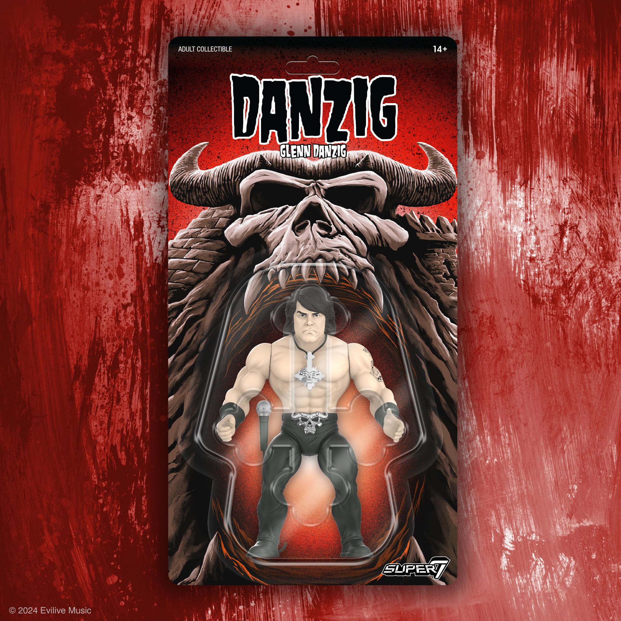 Foto 5 pulgar | Figura De Acción Super7 Danzig Vintage Wave 01 14 Cm - Venta Internacional.