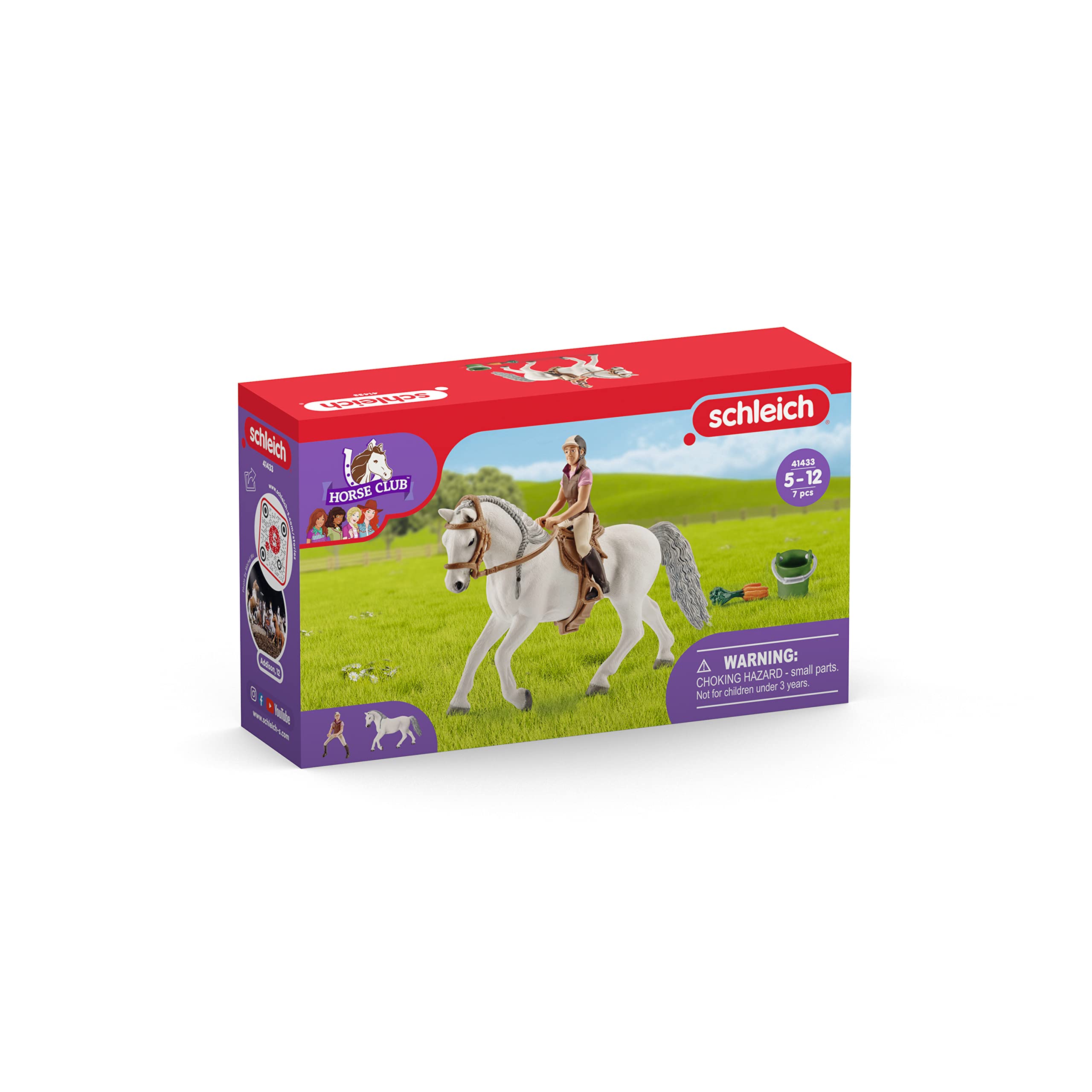 Foto 4 pulgar | Set De Juego Con Figuras Schleich Horse Club Lipizzaner Mare Horse - Venta Internacional.