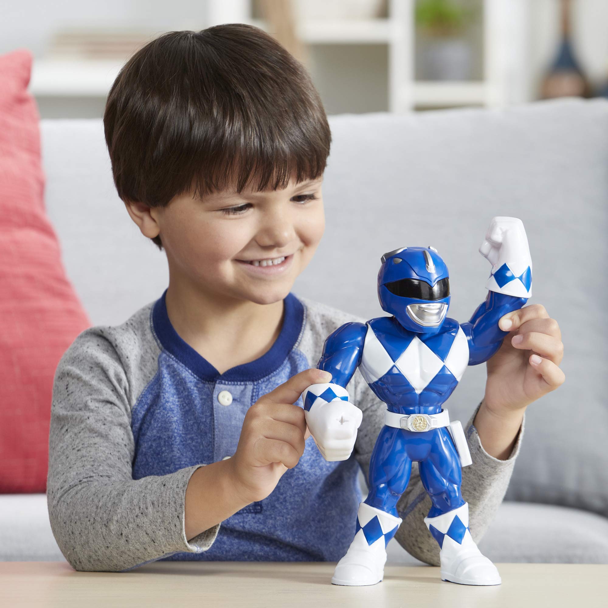 Foto 5 pulgar | Figuras De Acción Playskool Heroes Mega Mighties Power Rangers - Venta Internacional.