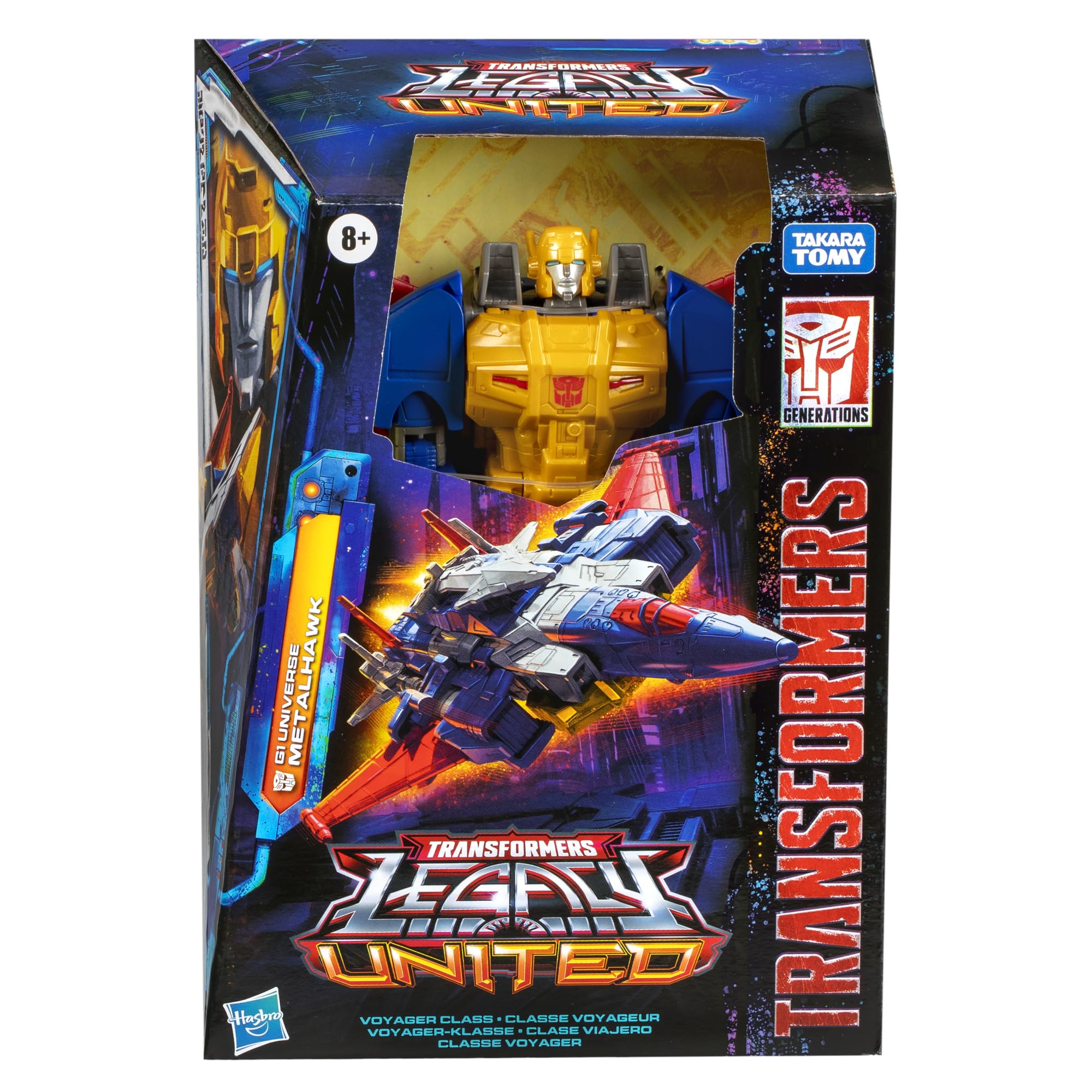 Foto 4 | Figura De Acción Transformers Legacy United Voyager Metalhawk - Venta Internacional.