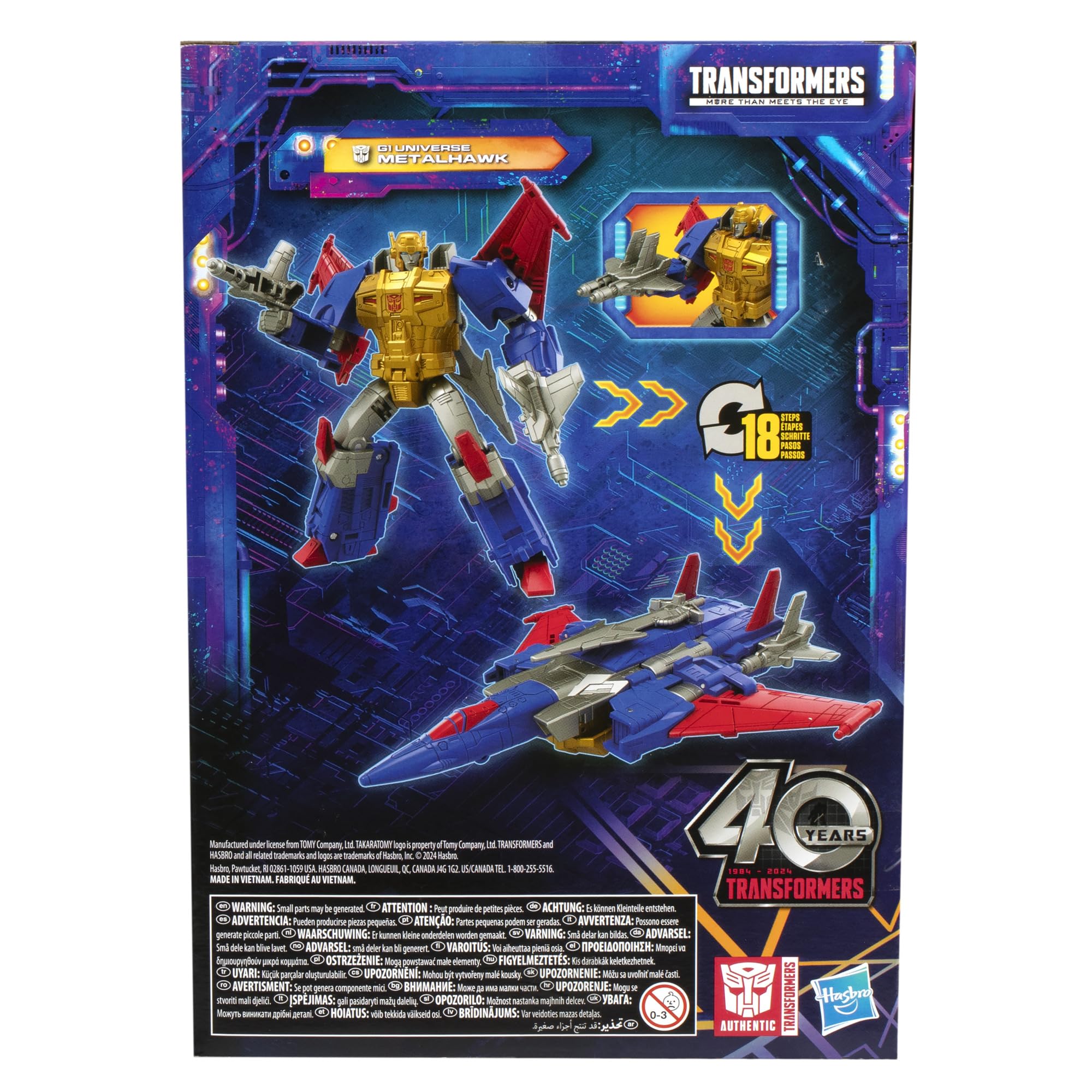 Foto 5 | Figura De Acción Transformers Legacy United Voyager Metalhawk - Venta Internacional.