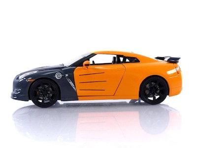 Foto 2 | Coche De Juguete Jada Toys Naruto 2009 Nissan Gt-r (r35) 1:24 Con Figura - Venta Internacional.