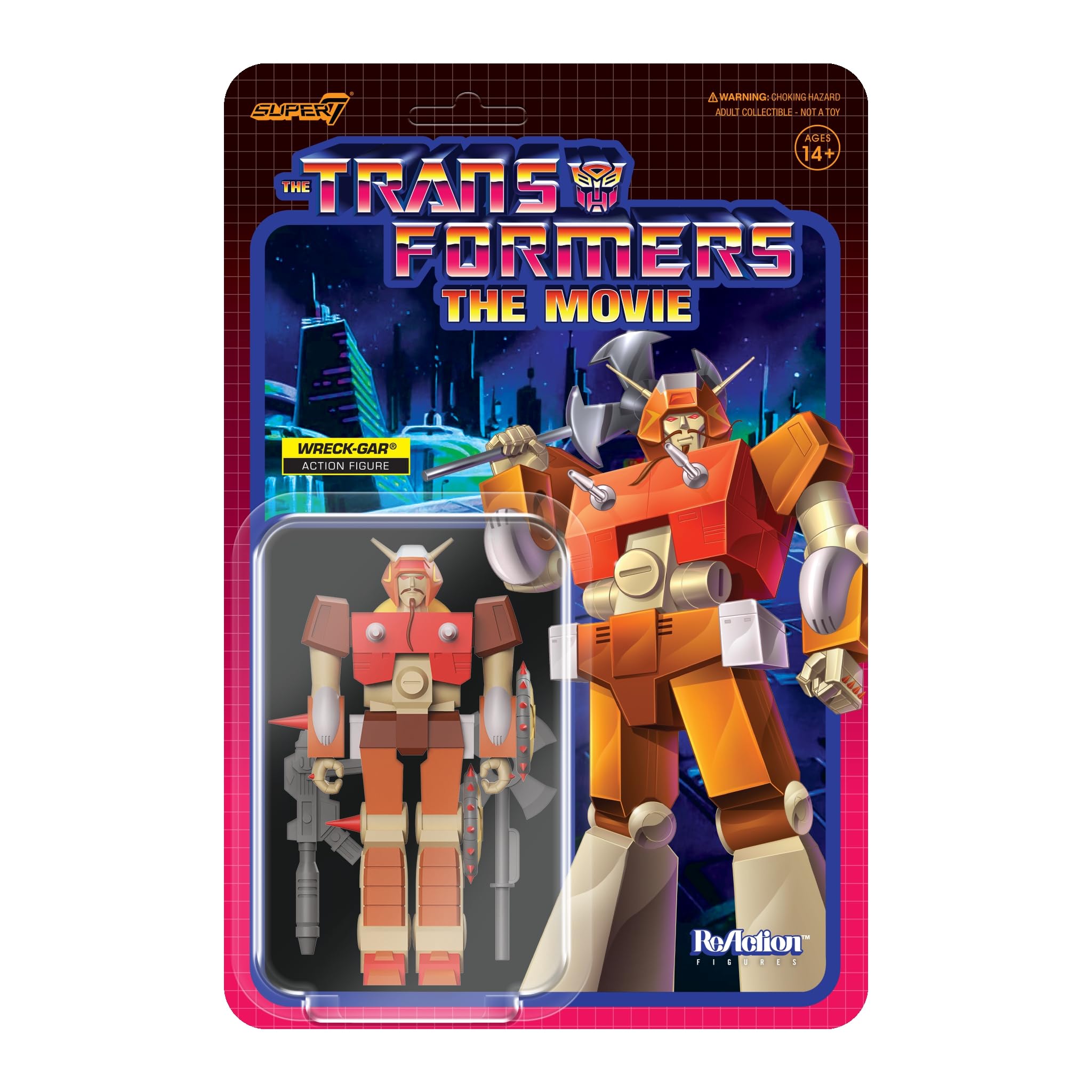 Figura De Acción Super7 Transformers Wreck-gar De 3.75 Pulgadas - Venta Internacional.