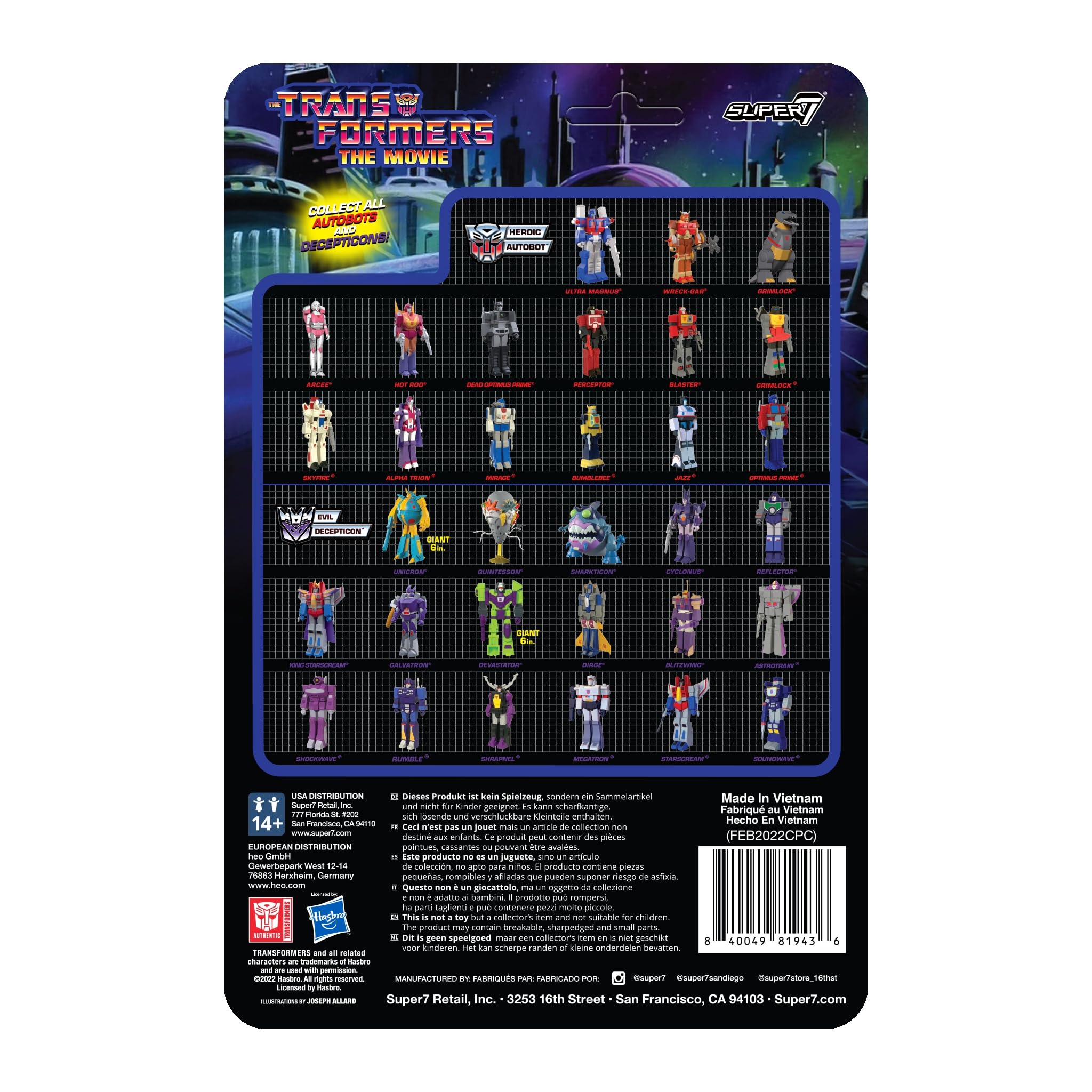 Foto 4 pulgar | Figura De Acción Super7 Transformers Wreck-gar De 3.75 Pulgadas - Venta Internacional.
