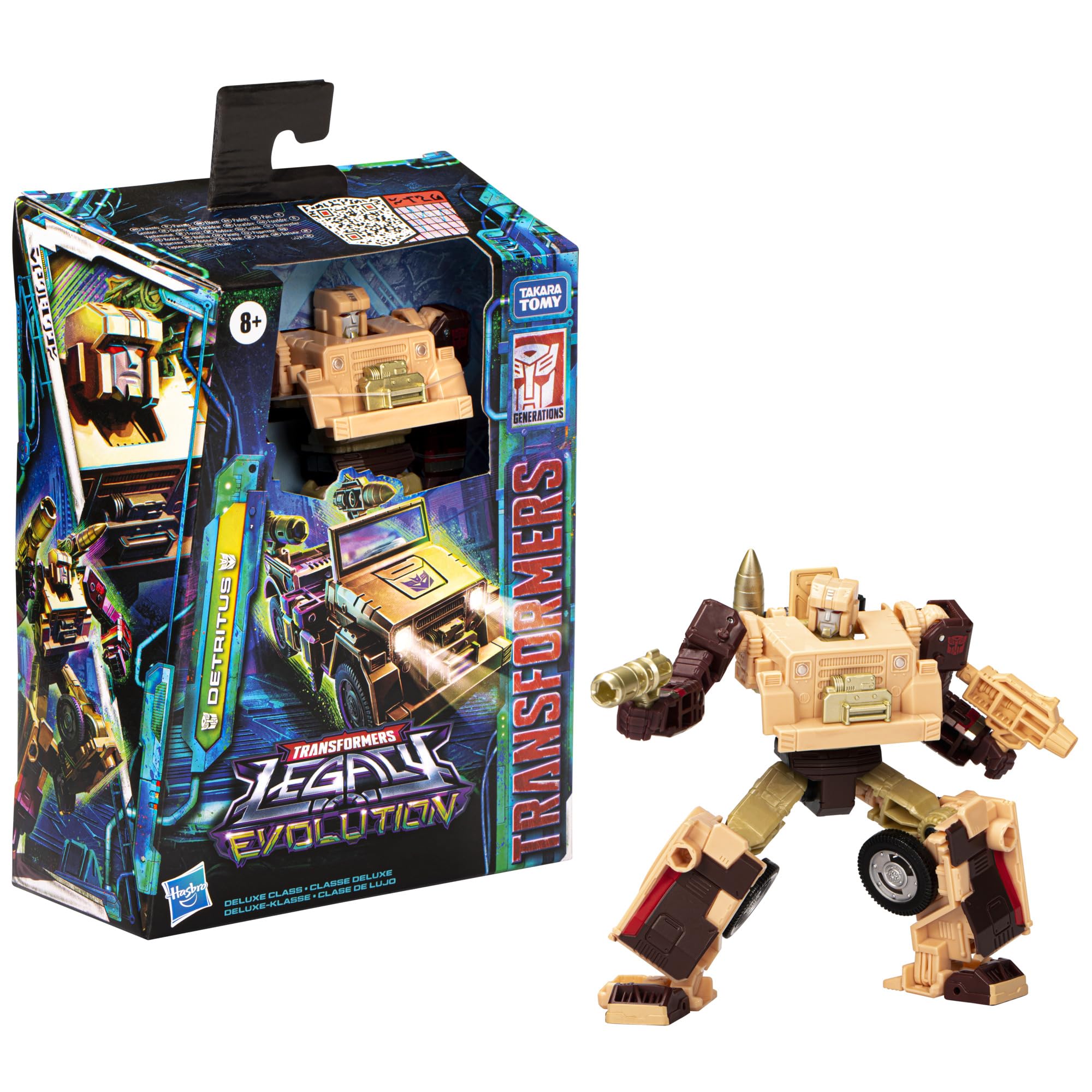 Foto 4 | Figura De Acción Transformers Legacy Evolution Detritus 14cm - Venta Internacional.