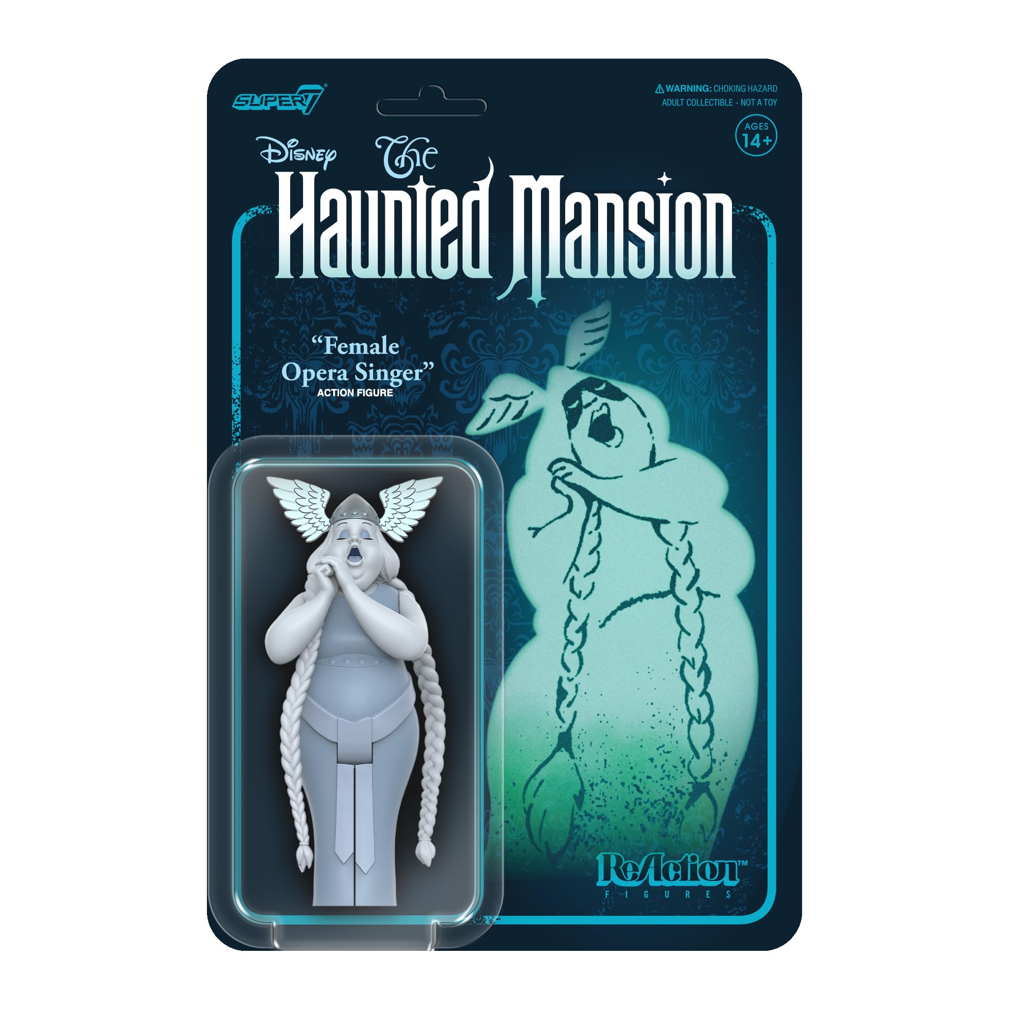 Foto 2 pulgar | Figura De Acción Super7 Disney Haunted Mansion Opera Singer - Venta Internacional.