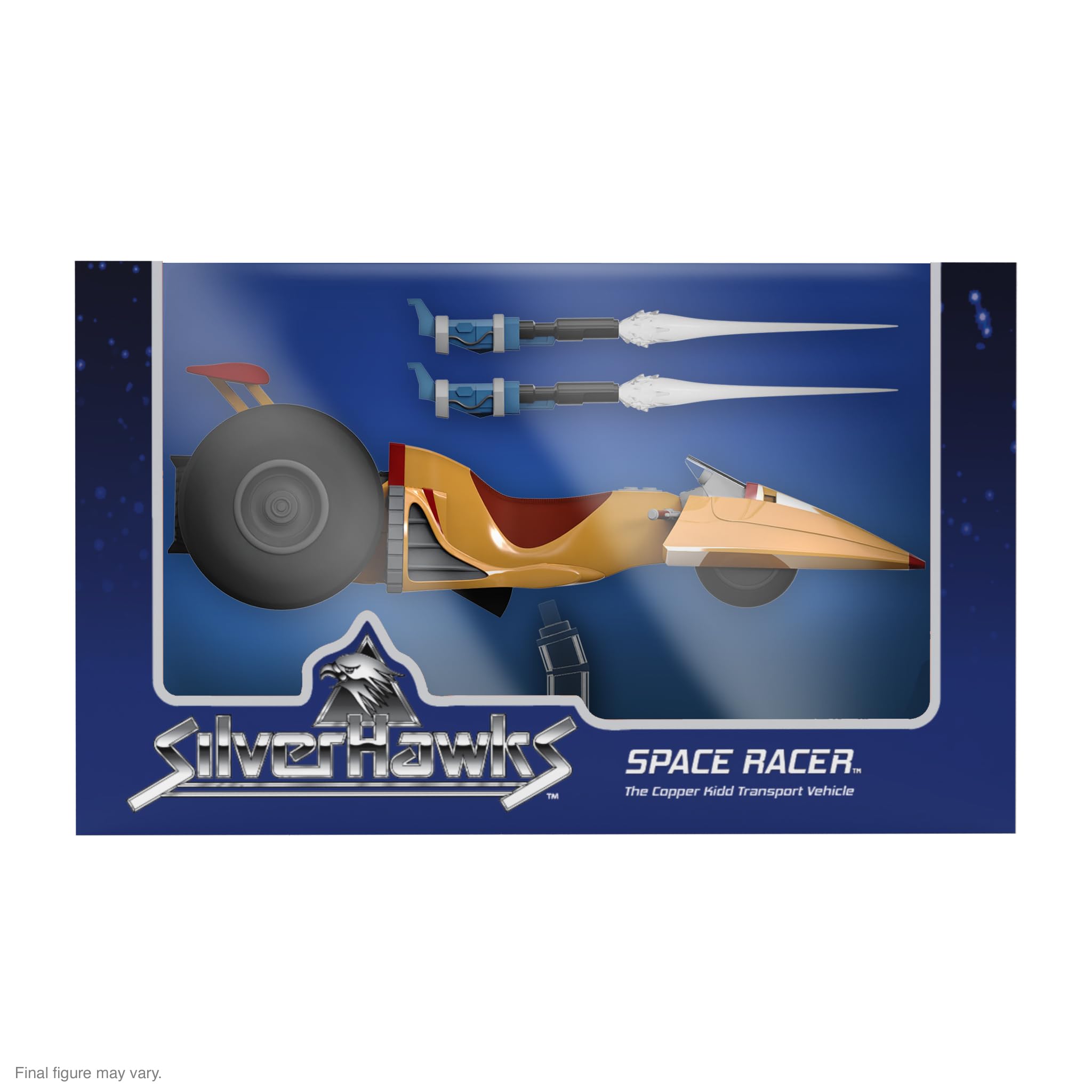 Foto 2 | Figura De Acción Super7 Ultimates Silverhawks Space Racer De 18 Cm - Venta Internacional.