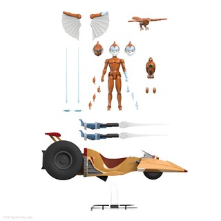 Foto 7 | Figura De Acción Super7 Ultimates Silverhawks Space Racer De 18 Cm - Venta Internacional.