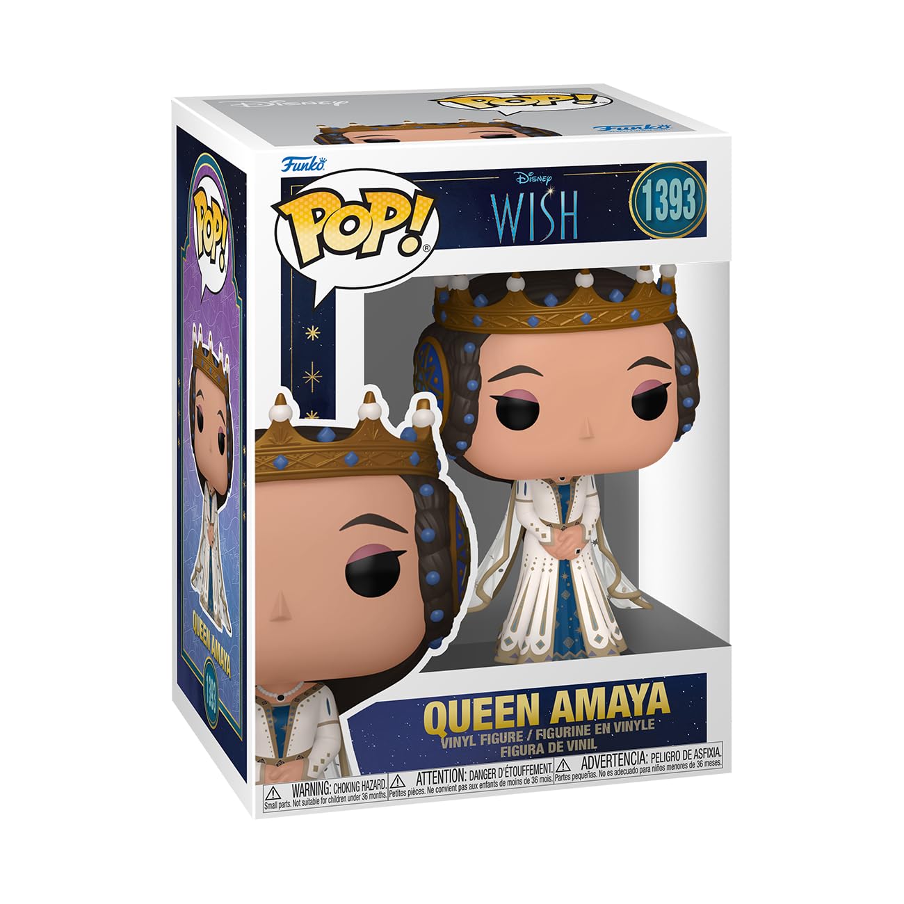 Foto 2 pulgar | Figura Funko Pop! Amaya, Reina De Los Deseos De Disney, 10 Cm - Venta Internacional.