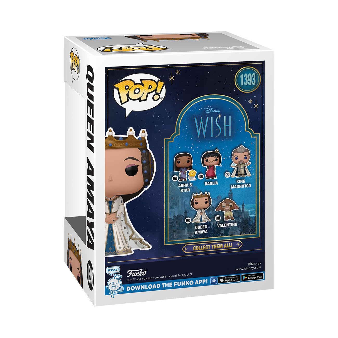 Foto 4 pulgar | Figura Funko Pop! Amaya, Reina De Los Deseos De Disney, 10 Cm - Venta Internacional.