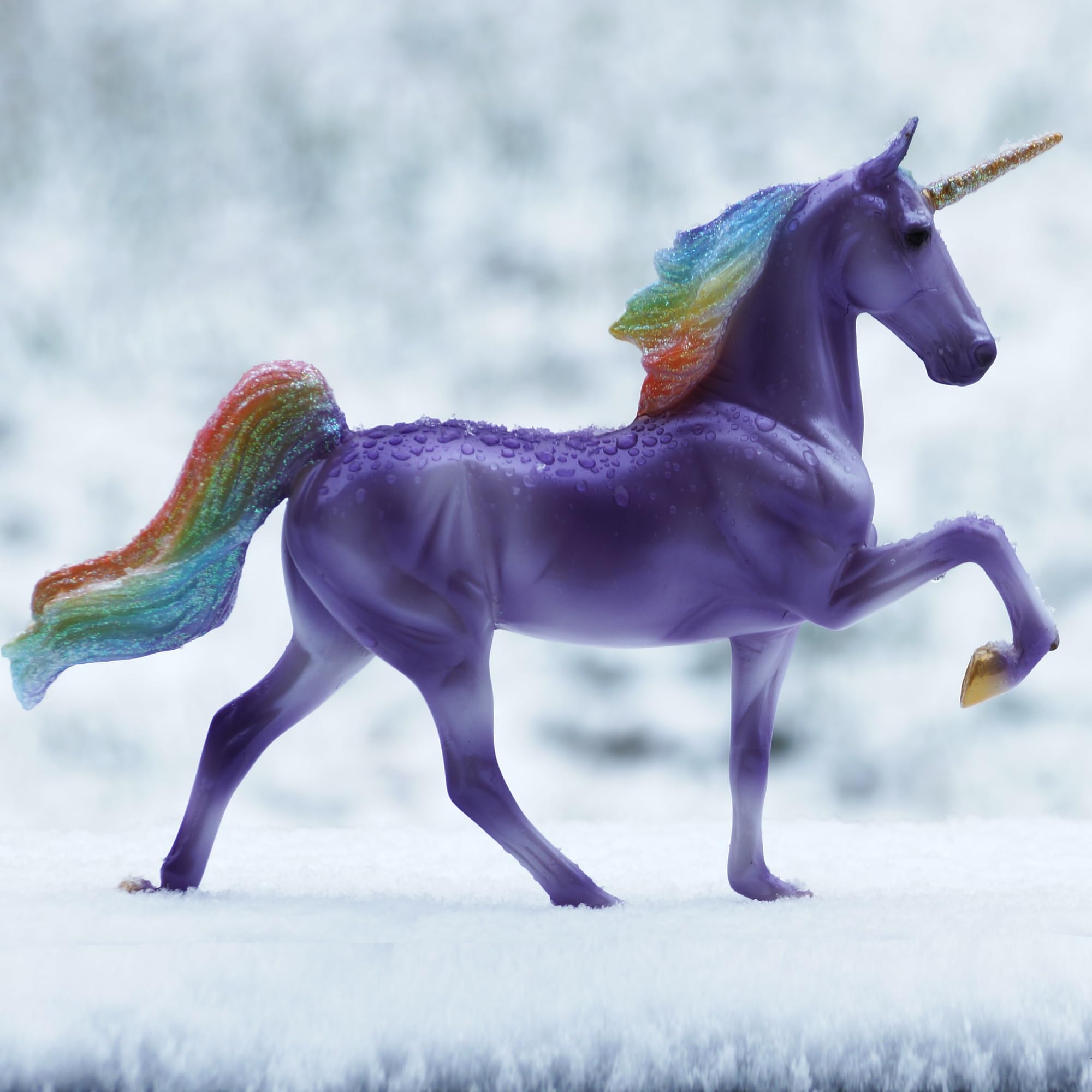 Foto 3 pulgar | Juguete De Unicornio Breyer Horses Freedom Series Rainbow Magic - Venta Internacional.