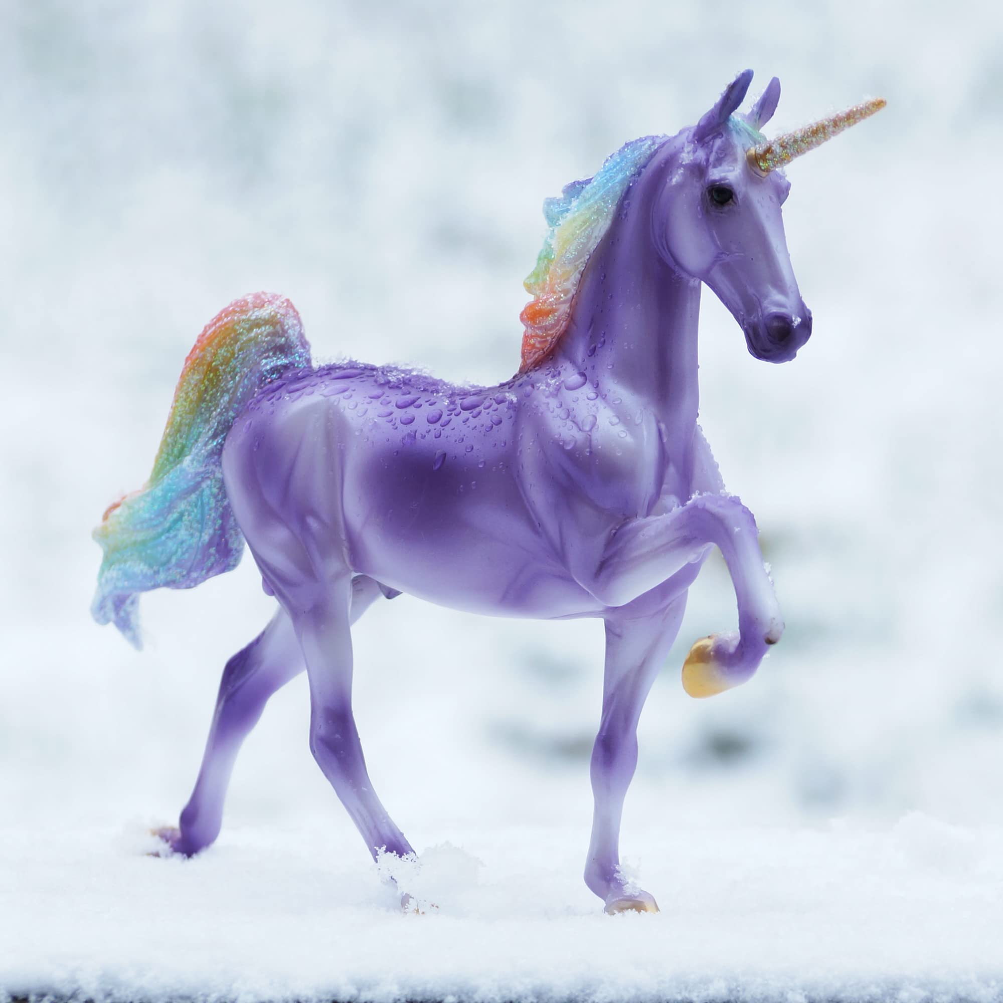 Foto 6 pulgar | Juguete De Unicornio Breyer Horses Freedom Series Rainbow Magic - Venta Internacional.