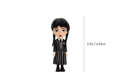 Foto 4 | Figure Jada Toys Wednesday 2.5, Paquete De 4 Unidades, Fundidas A Presión Para Niños Mayores De 8 Años - Venta I